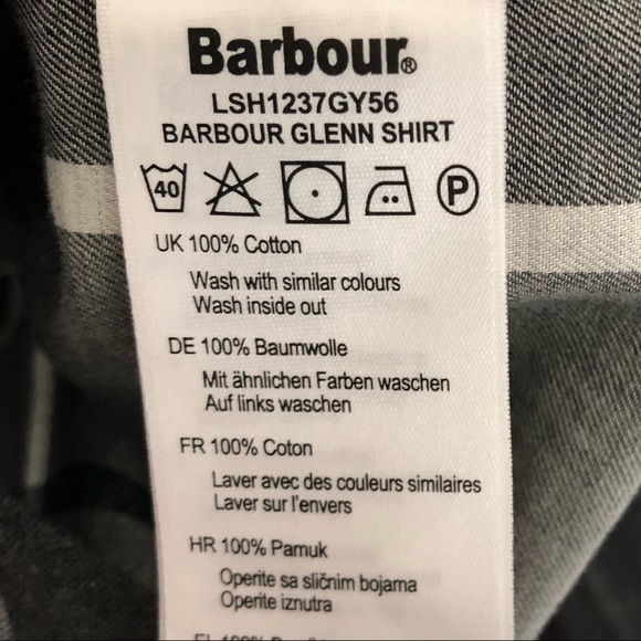 Barbour Glenn Cotton Tunic Juniper Winter Tartan Button Down - Picture 6 of 7